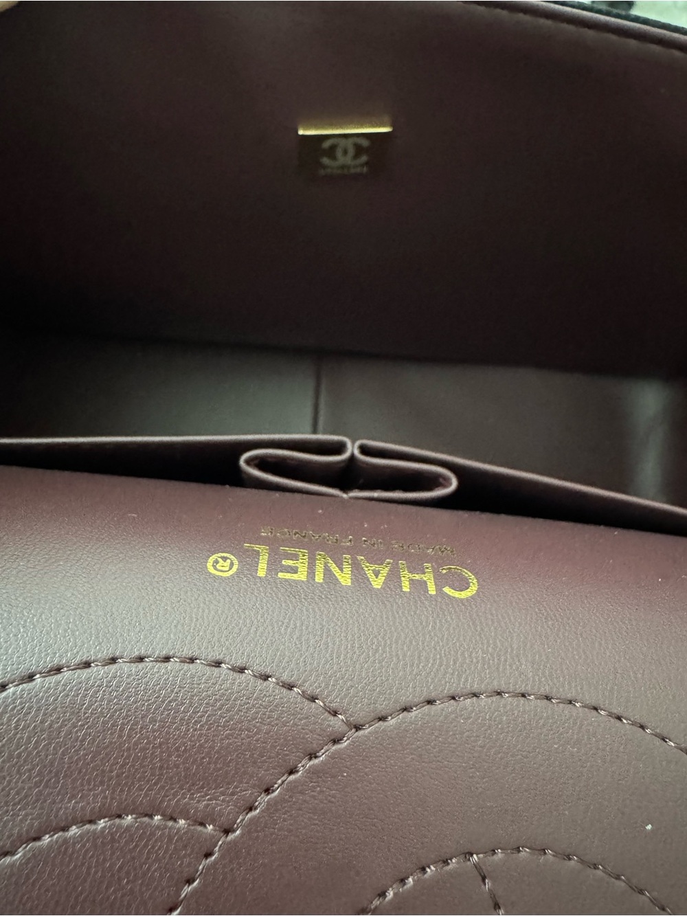 Chanel Classic Flap Bag with Caviar Leather - Picture 9 of 16